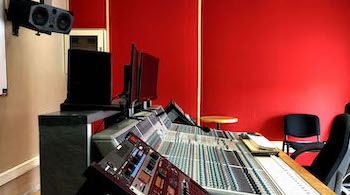 Régie technique - Studio d'enregistrement