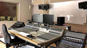 Régie technique - Studio d'enregistrement