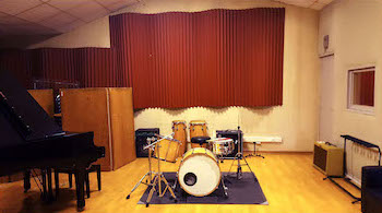 Salle d'enregistrement - Studio d'enregistrement